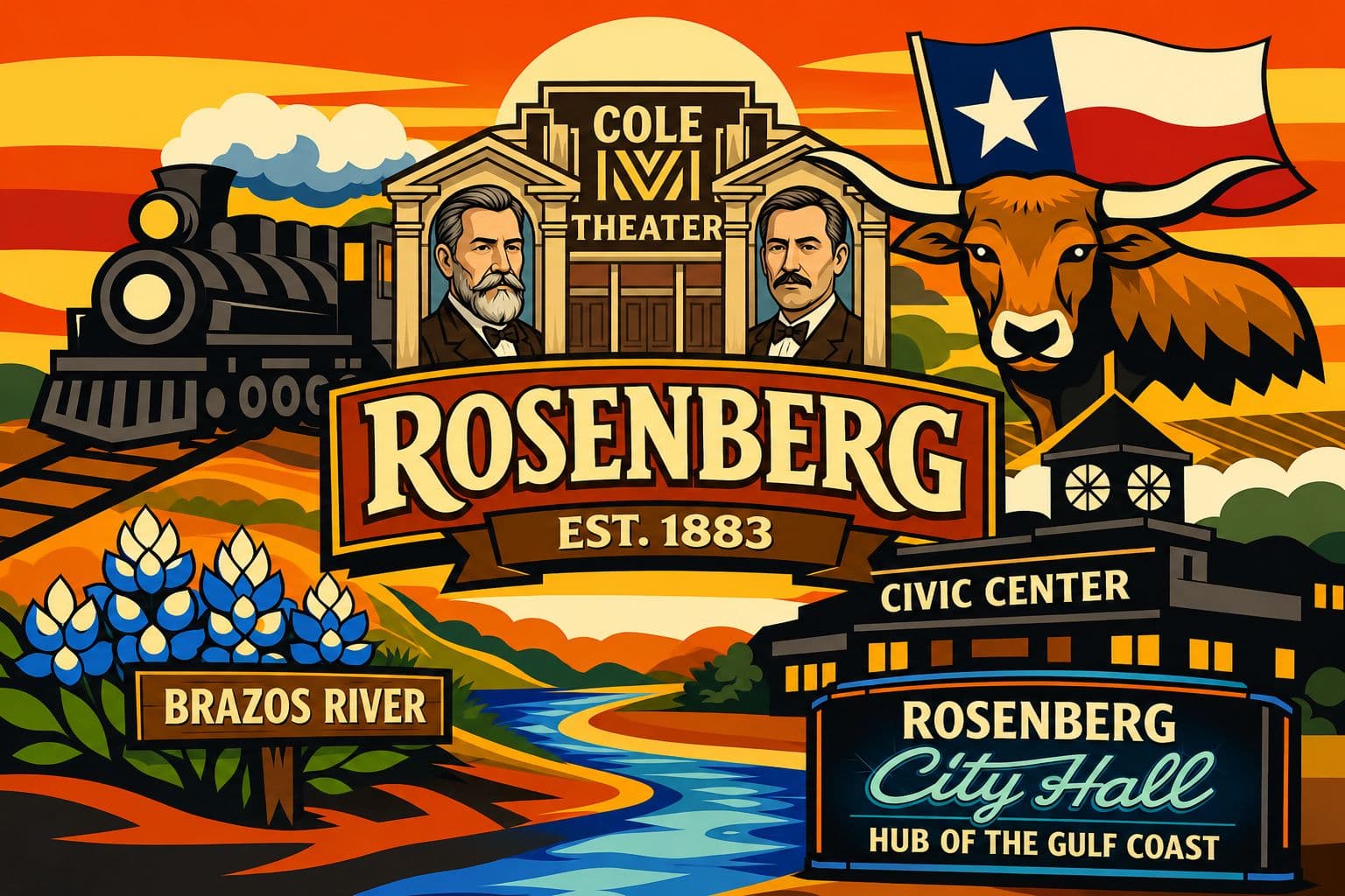 The Rosenberg Mural at Kroozin Plus 2218